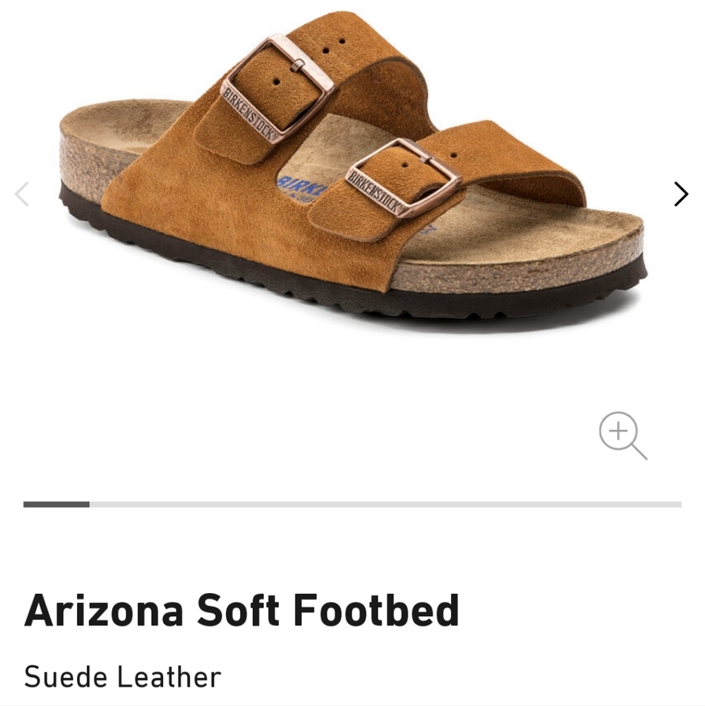 NWT Birkenstock Soft Footbed Arizona